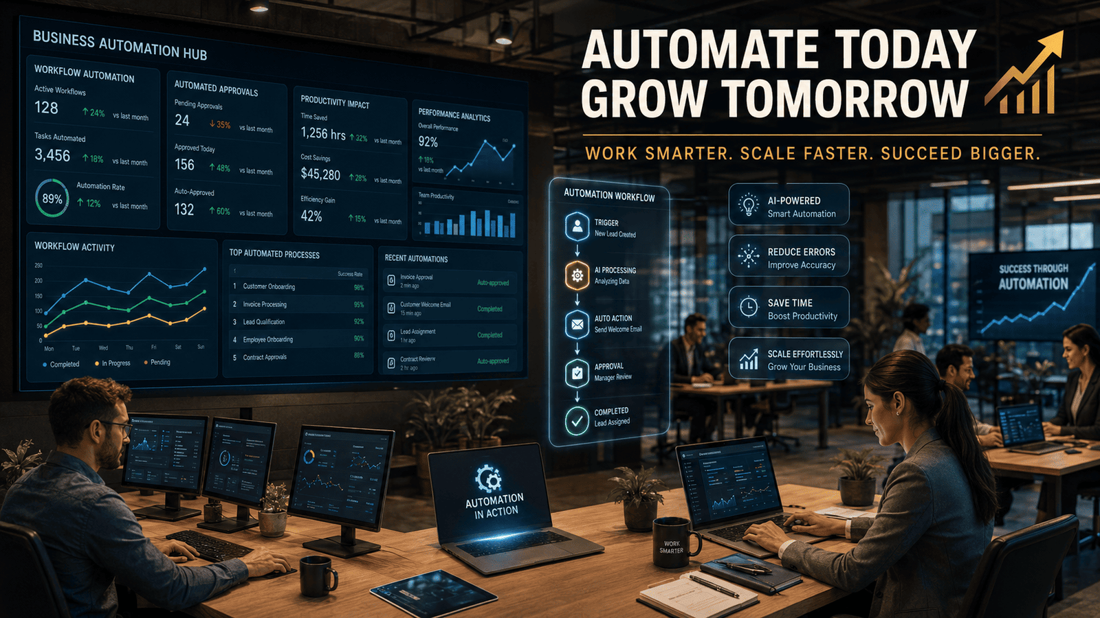 How Business Automation Increases Growth, Efficiency, and Productivity in 2026