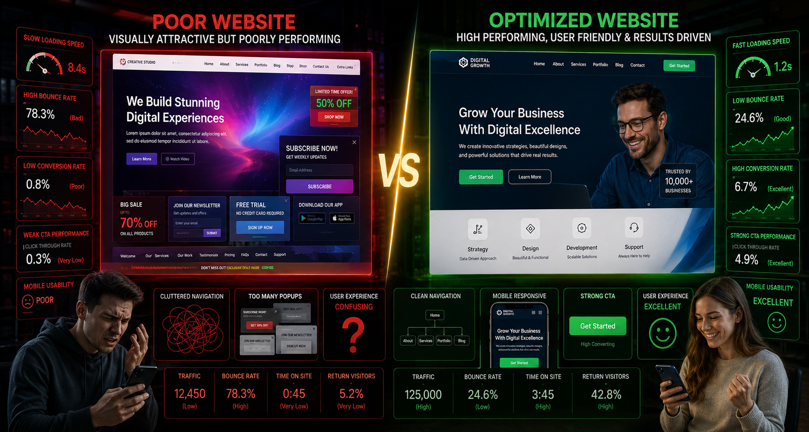 Why Most Websites Fail: The Real Problem Is Not Design