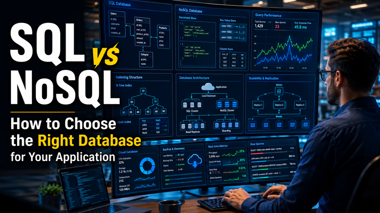 Choosing the Right Database for Your App: The Foundation of Performance and Scalability