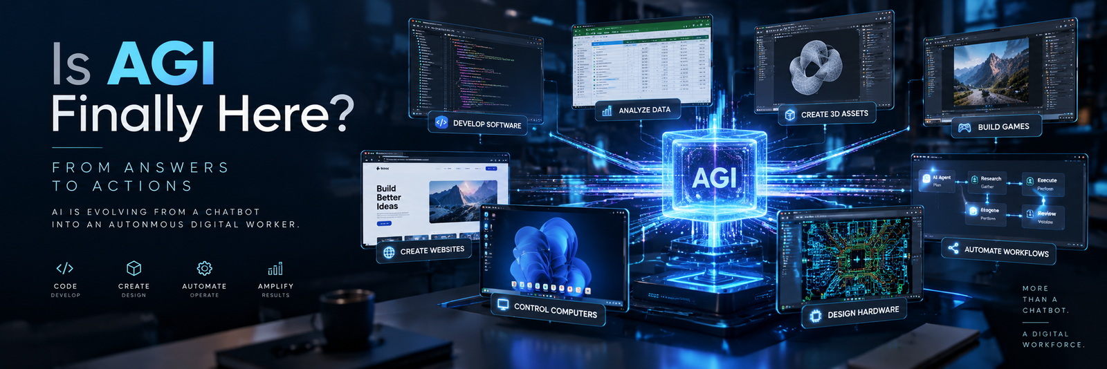 Is AGI Finally Here? How the New AI Model Could Change Coding, Computers, Games &amp; Automation