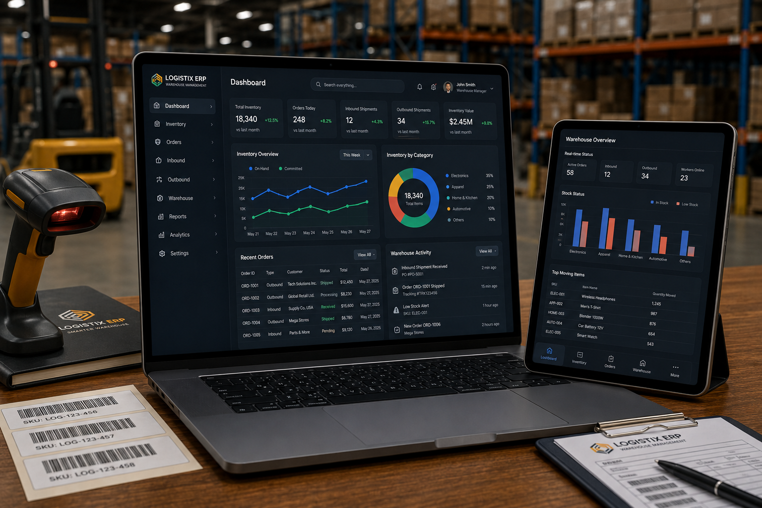 Warehouse Management ERP Software Solution | Inventory - Storage Management System